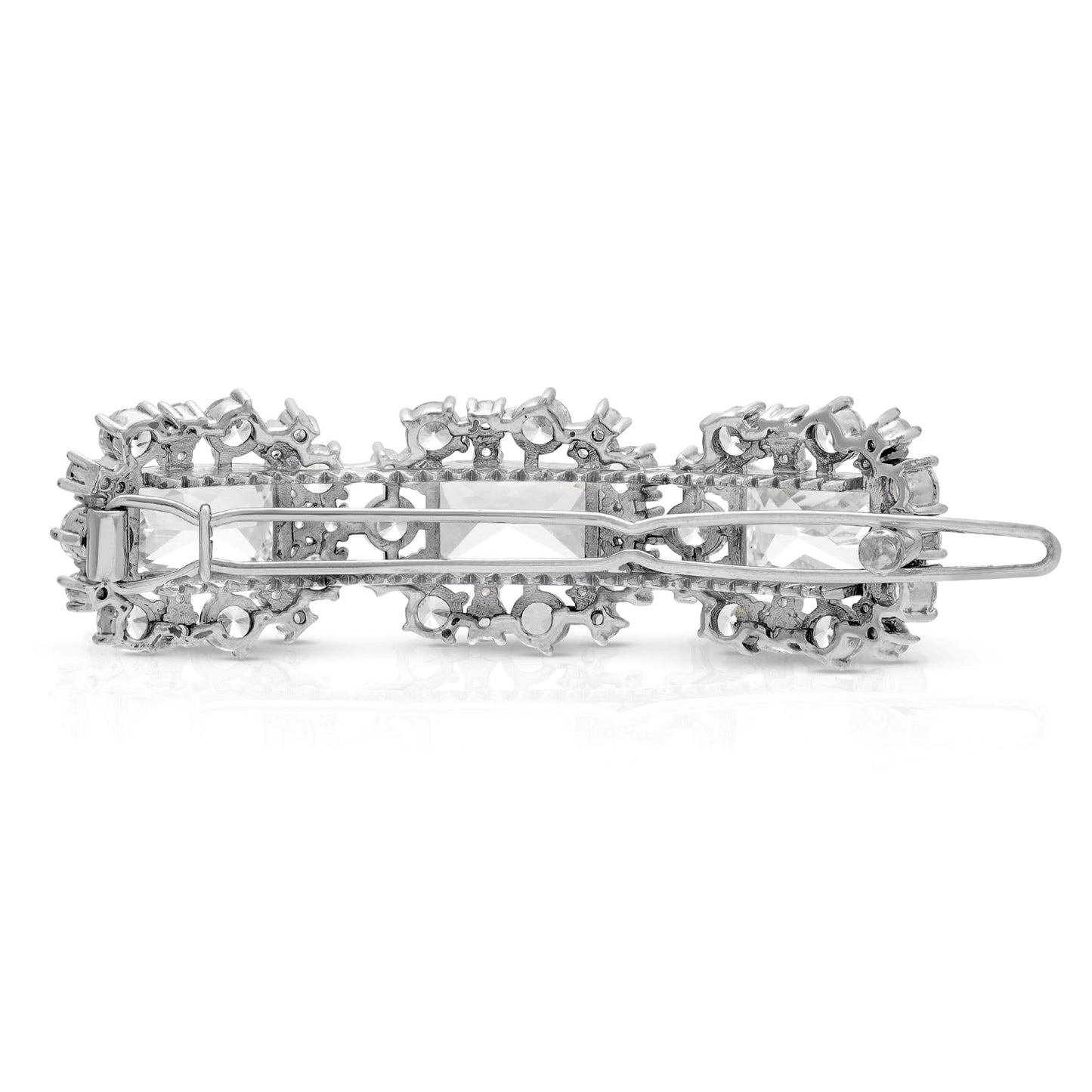 SSA2100153-Cubic Zirconia Stone Brass Metal