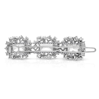 SSA2100153-Cubic Zirconia Stone Brass Metal