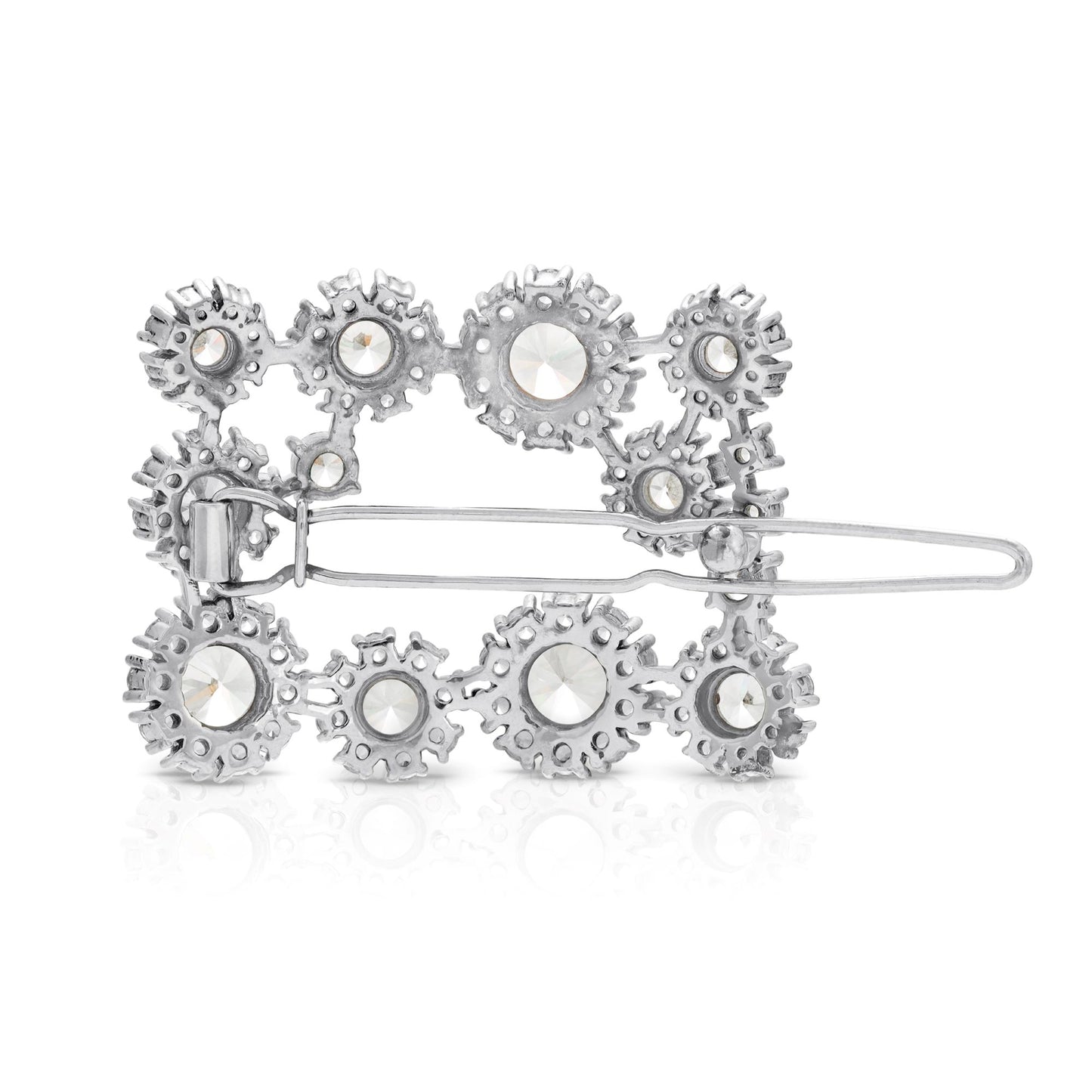 SSA210043-Cubic Zirconia Stone Brass Metal