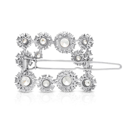 SSA210043-Cubic Zirconia Stone Brass Metal