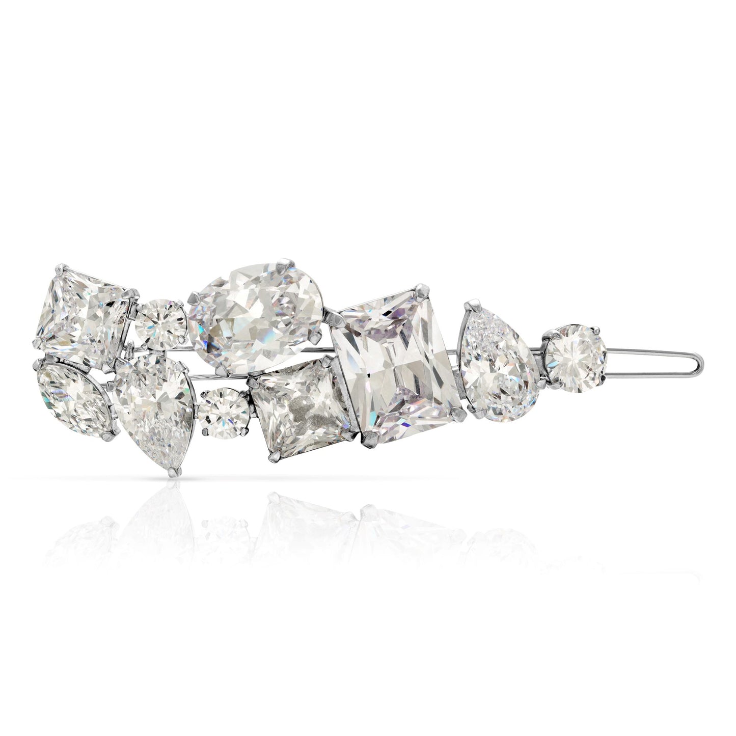 SSA210017-Cubic Zirconia Stone Brass Metal