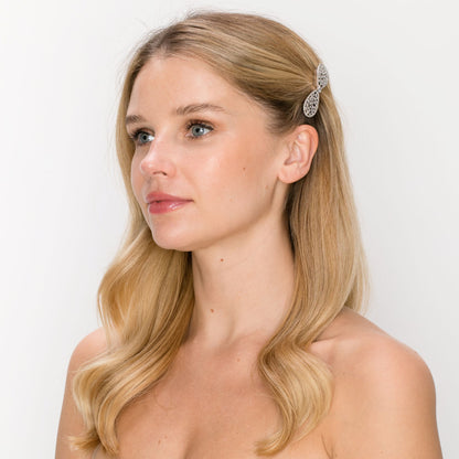 SSA2100116-Cubic Zirconia Stone Brass Metal