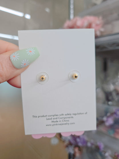 Pink Love Teddy Bear Dangle Earring