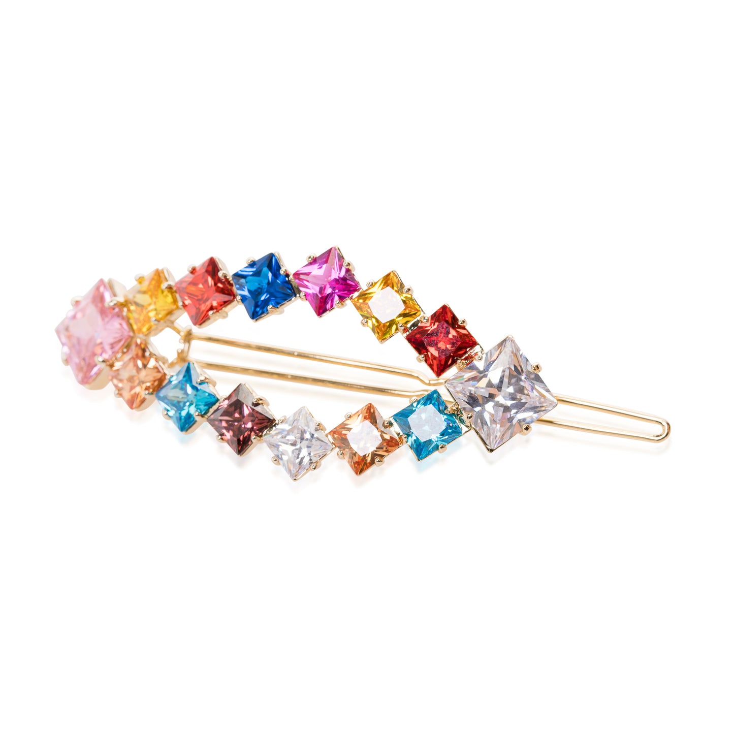 SSA210034-Cubic Zirconia Stone Brass Metal